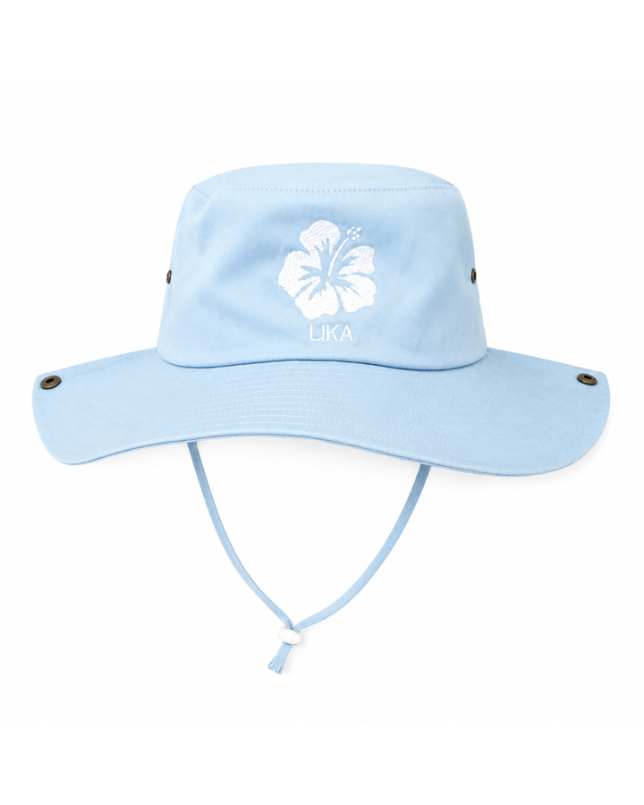 Blue Hibiscus Hat