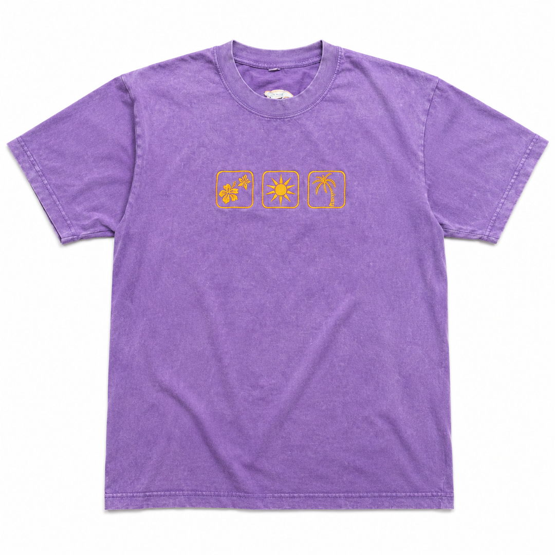 purple tshirt