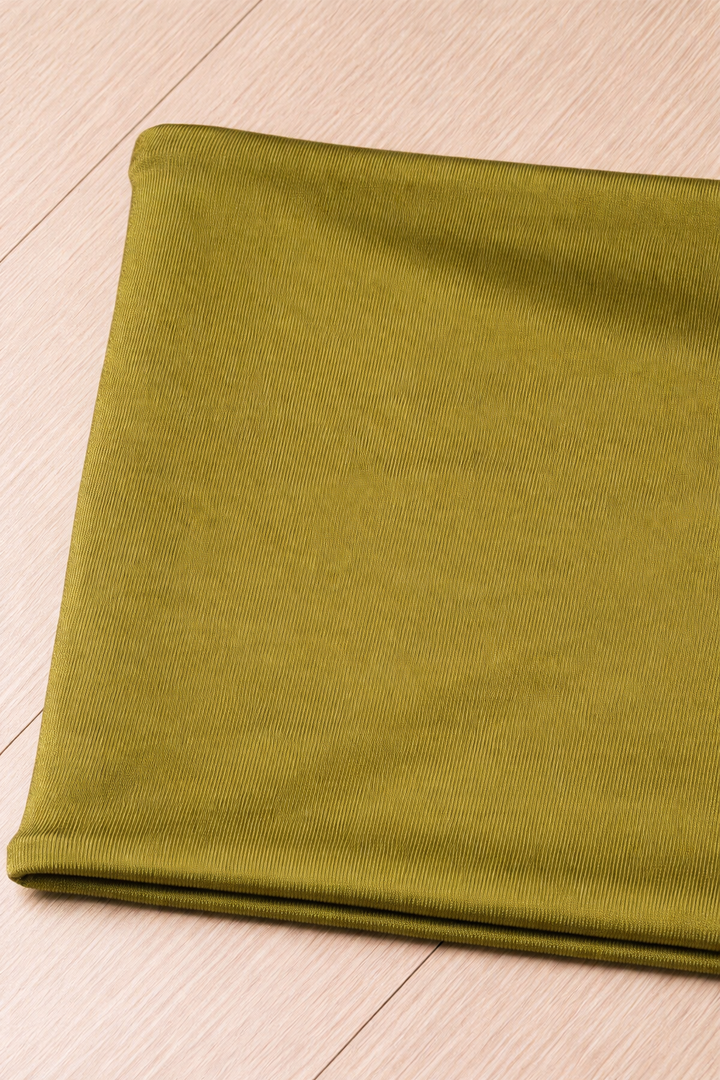 Strapless Top - Green rib