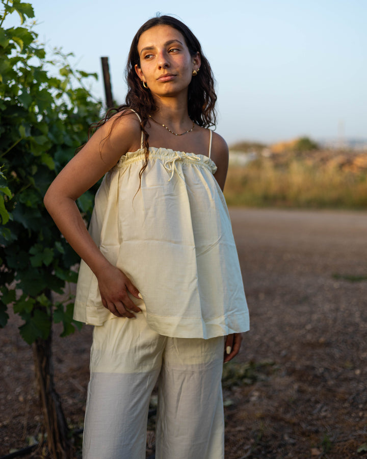 Makani Pants - Butter Cream