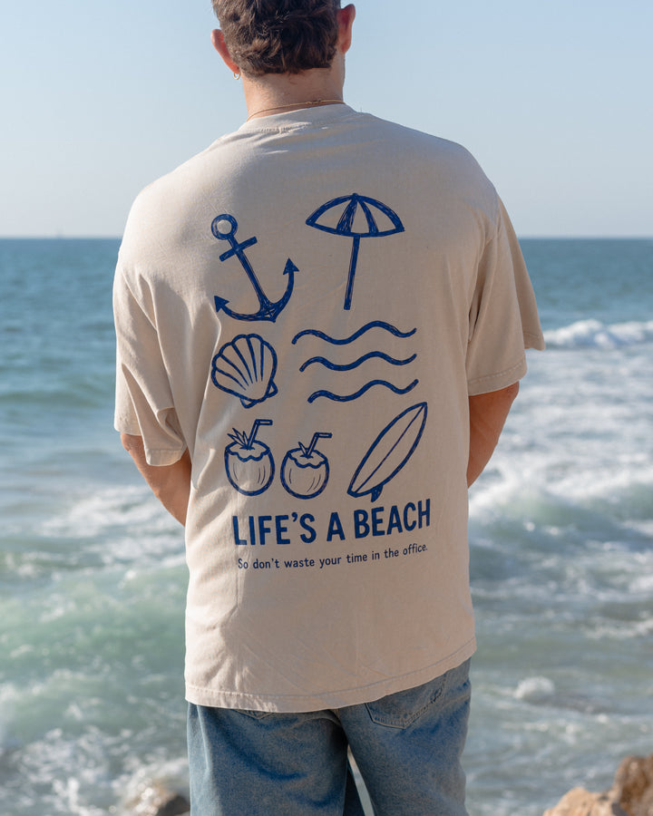 Life's a beach tshirt