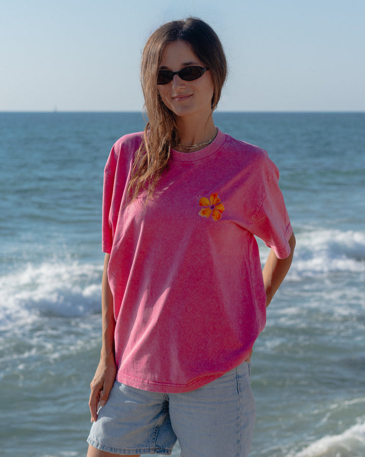 Pink Hibiscus Tshirt