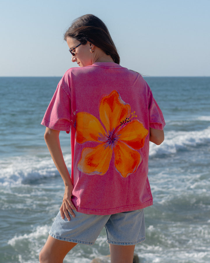 Pink Hibiscus Tshirt