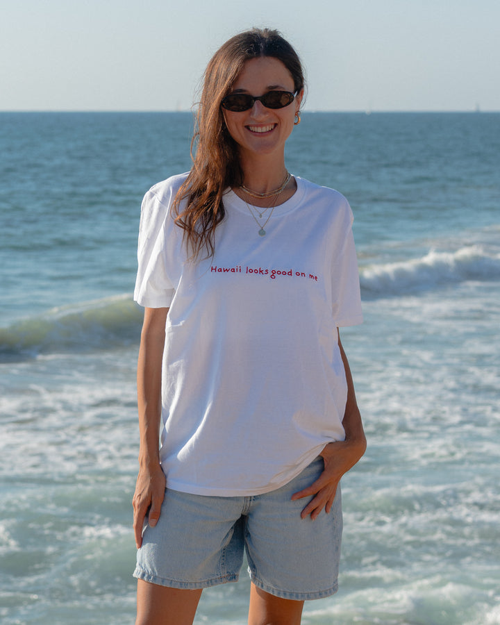 Hawaii looks good on me Tshirt
