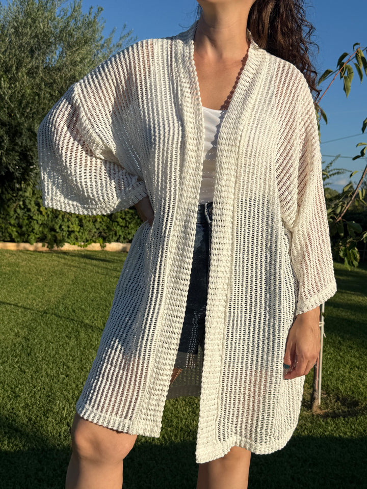 Mesh Kimono