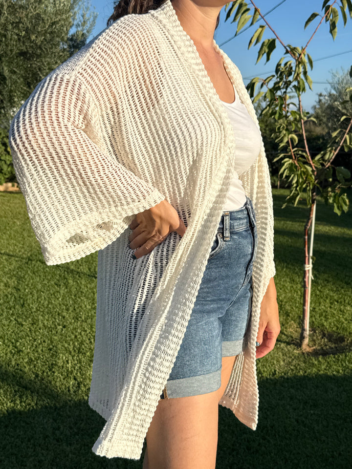 Mesh Kimono