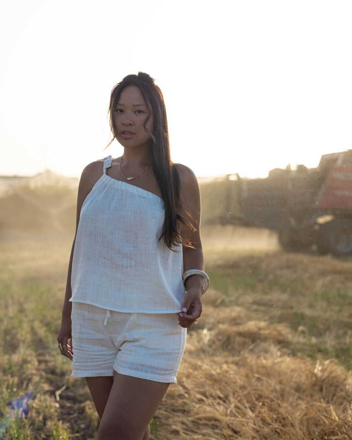 Breeze Short - White